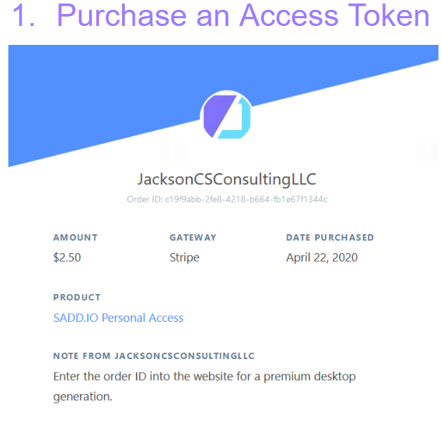 Purchase Access Token
